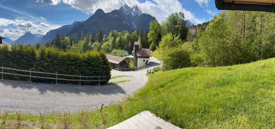 Spring, Day, Natural landscape, Mountain view