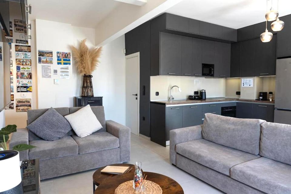 Day, Night, Winter, Summer, Kitchen or kitchenette, Living room, Seating area, Sunrise, Sunset, dishwasher, heating, microwave, minibar, air conditioner, air conditioner