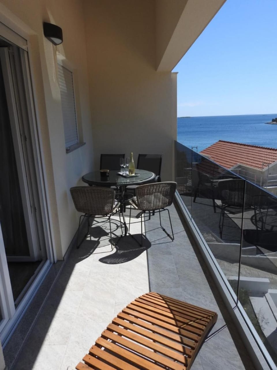 Balcony/Terrace, Seating area, Sea view