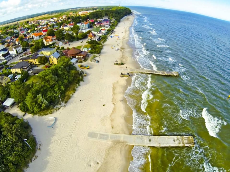 Nearby landmark, Day, Natural landscape, Bird's eye view, Beach, City view, Sea view