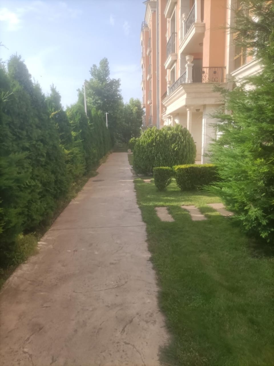 Property building, Garden