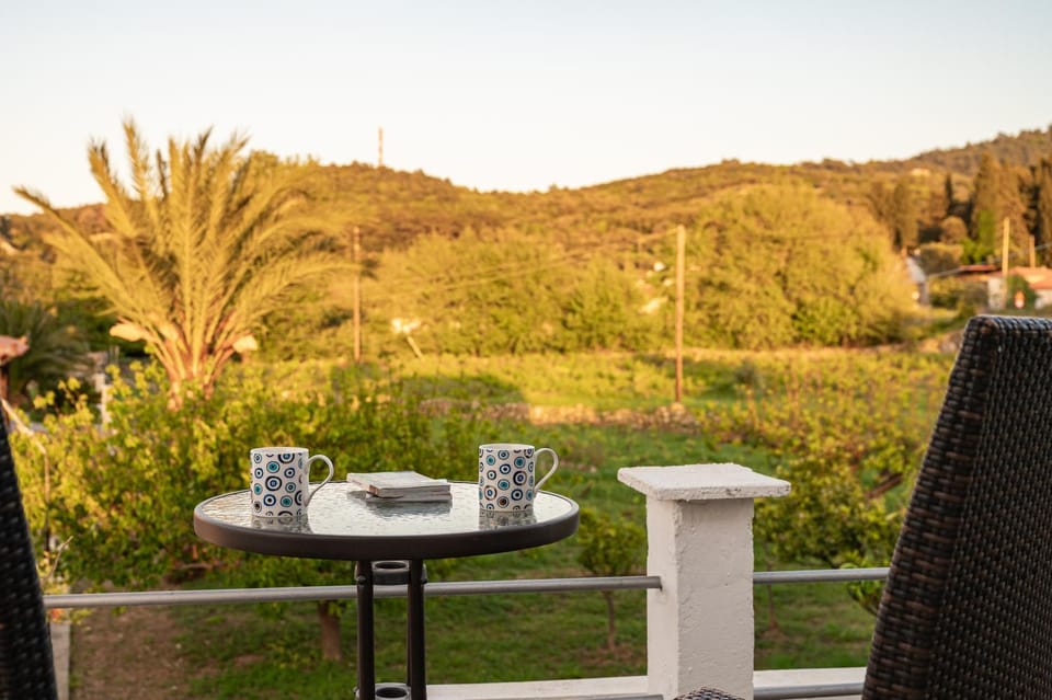 Thalia's Cottage - Cozy, Romantic Retreat with Sea & Mountain views House in Samos, Greece