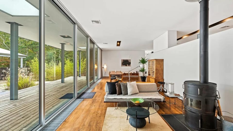 View (from property/room), Living room, Seating area, fireplace