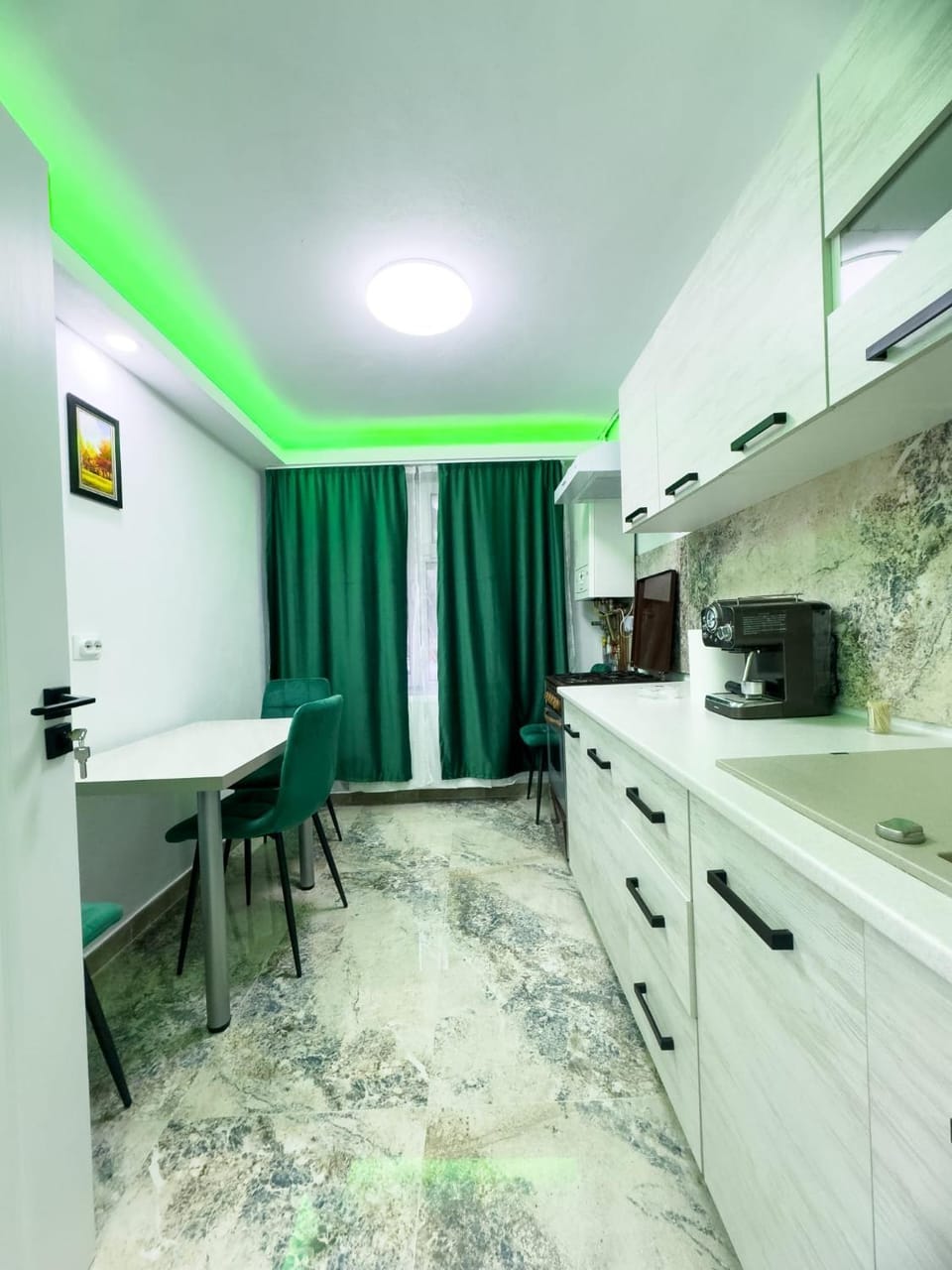 Kitchen or kitchenette, Dining area, oven, pet friendly