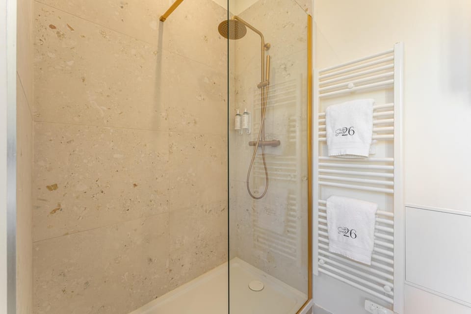 Shower, Bathroom, towels, towels