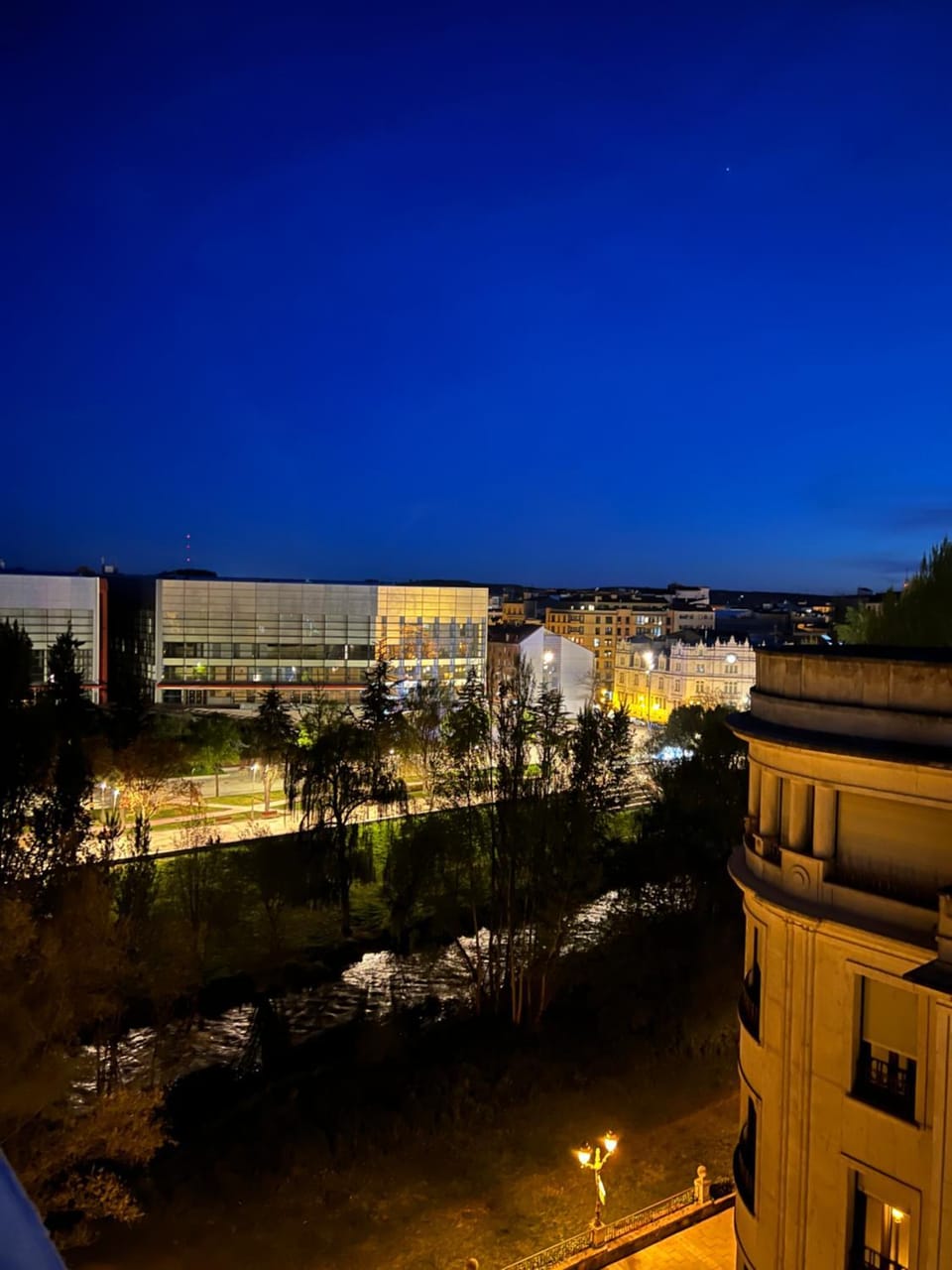 Night, City view