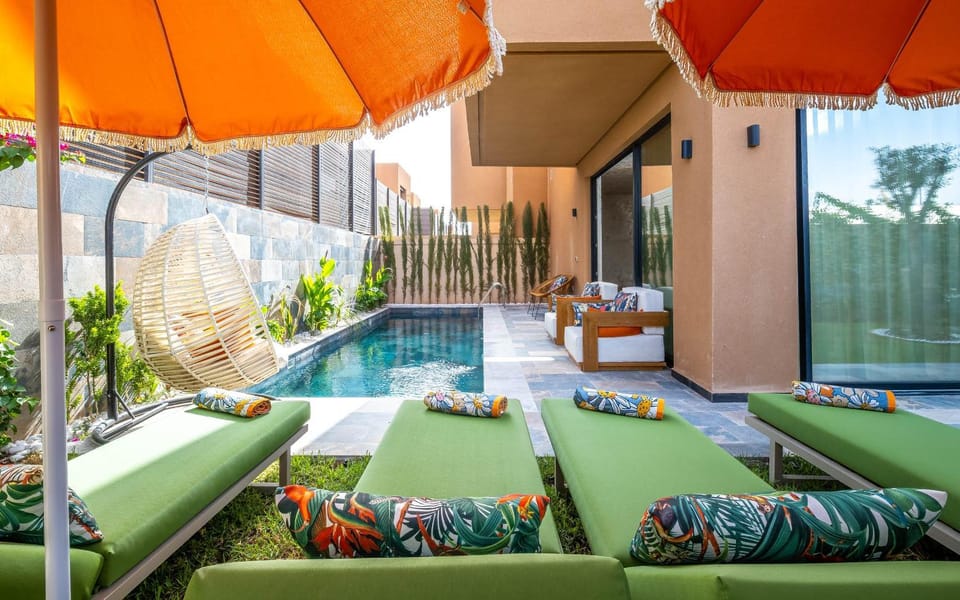 Villa ZINA I Luxe I Piscine chauffée I Wifi I Proche centre Ville Villa in Marrakesh-Safi