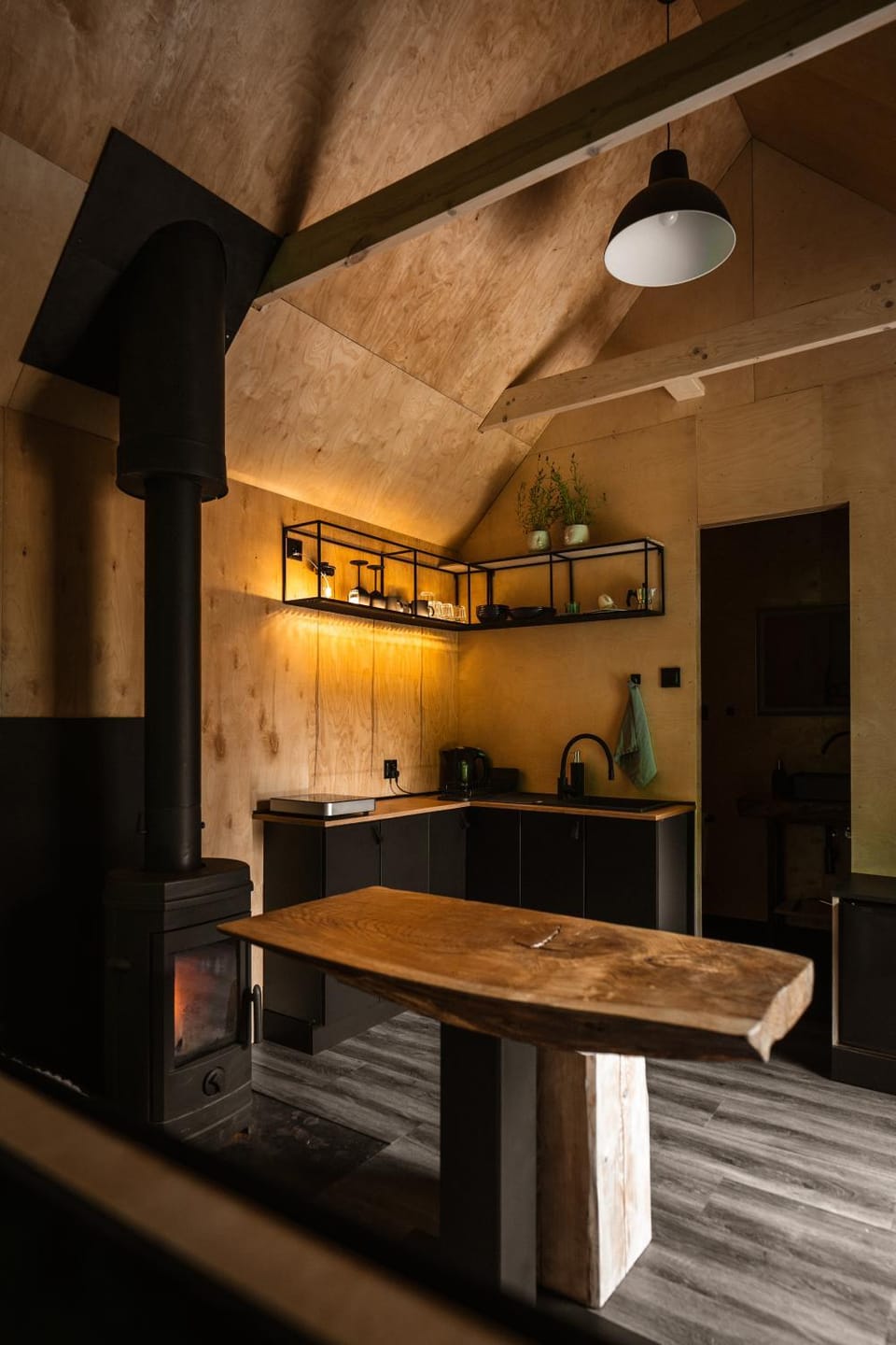 Kitchen or kitchenette, Dining area