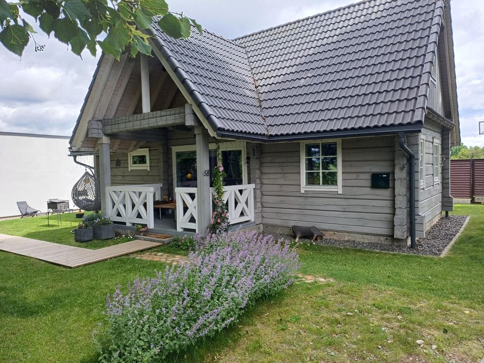 Namelis su pirtimi House in Lithuania