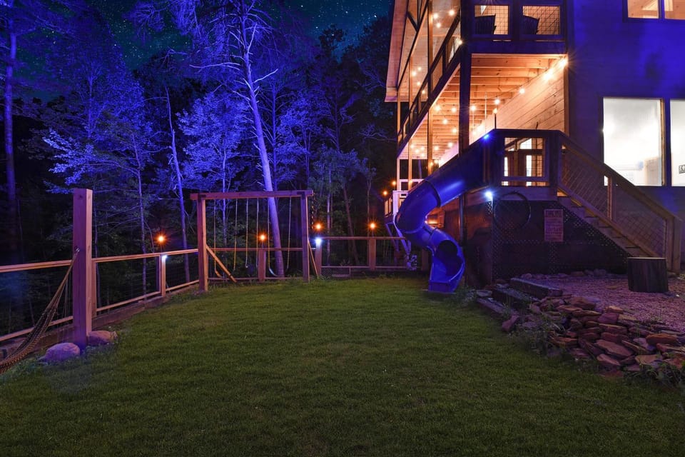 Heated Indoor Pool Theater Outdoors Gameroom House in Pigeon Forge