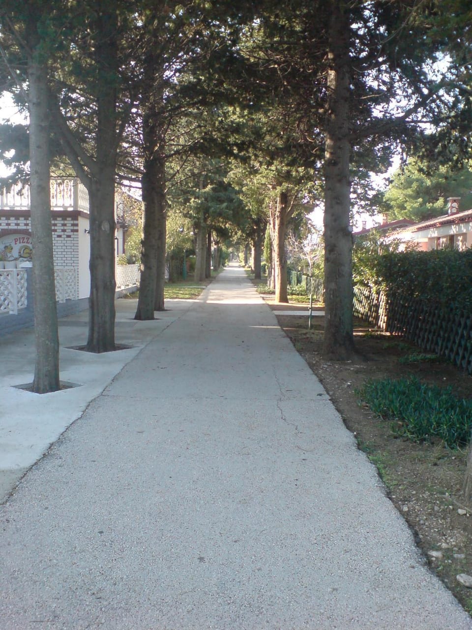 Natural landscape, Quiet street view