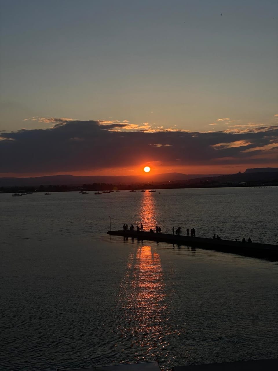 Sea view, Sunset