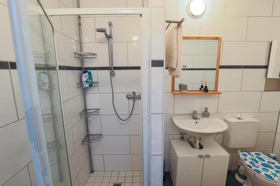 Shower, Toilet, Bathroom, towels