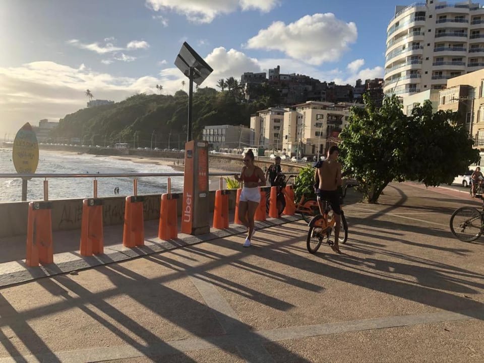 Cycling, Sea view
