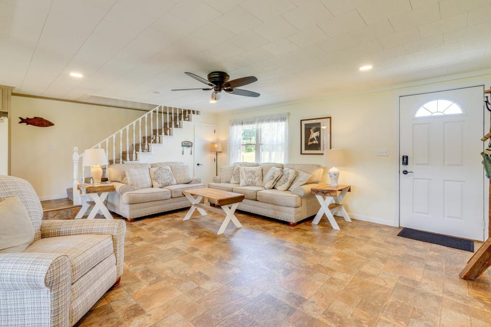 Howe Retreat with Fire Pit and Private Boat Dock! House in Indiana