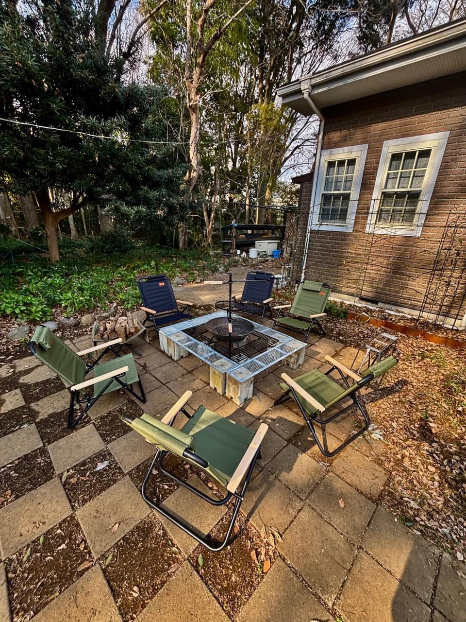 Property building, Patio, Garden, Garden view