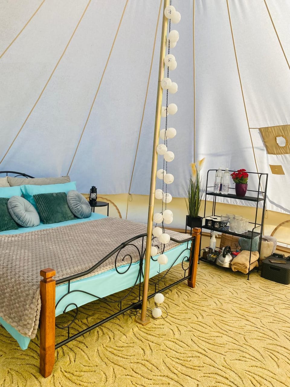 Eglīši Luxury tent in Latvia