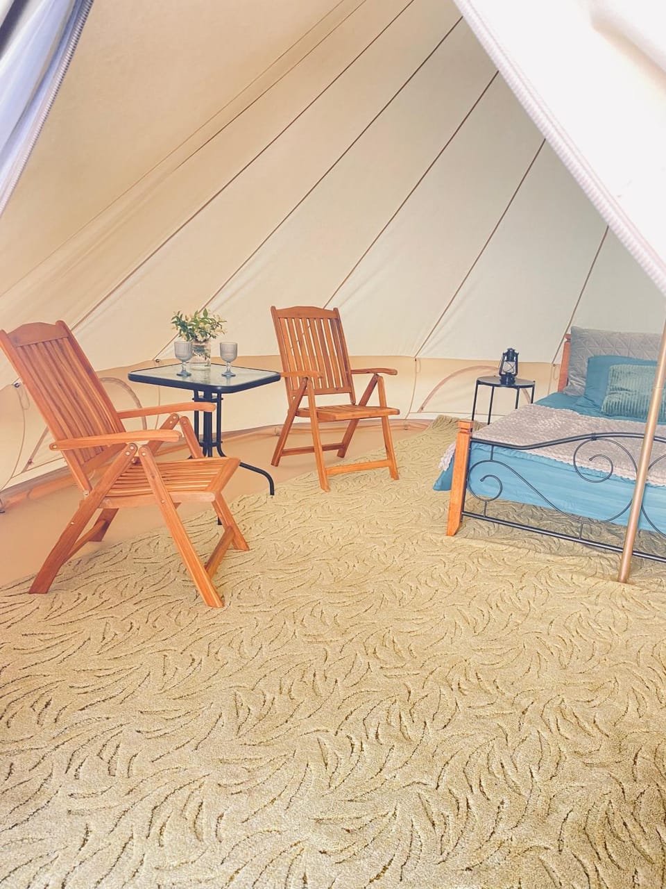 Eglīši Luxury tent in Latvia