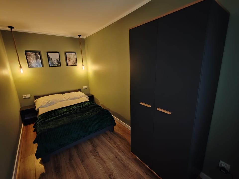 Bed, Photo of the whole room, Bedroom, wardrobe