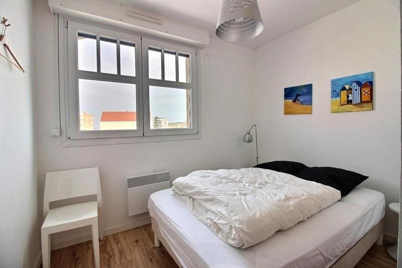 Annonce professionnelle. Appartement 2 chambres avec terrasse, à 50m de la plage, pour 4 personnes Apartment in Hauts-de-France
