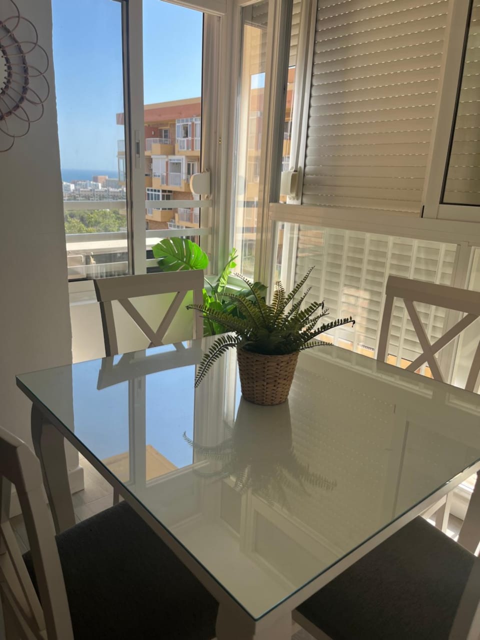 View (from property/room), Balcony/Terrace, Dining area