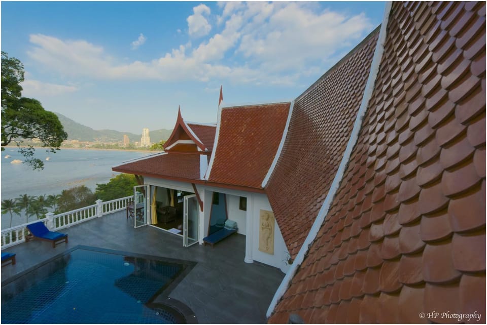 Bird's eye view, Sea view