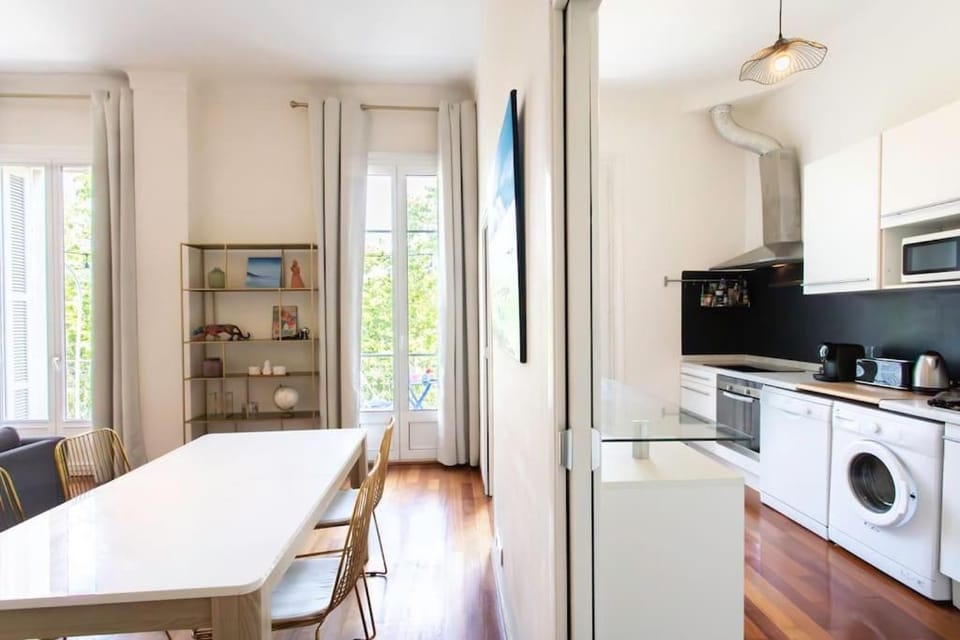 #27 Staywizus - Urban Suite AC 2 Bedrooms 10mins Walk Sea & Old Town Apartment in Nice