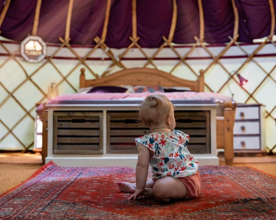 Woodland Yurt at Kingsmead Campground/ 
RV Resort in Wellington