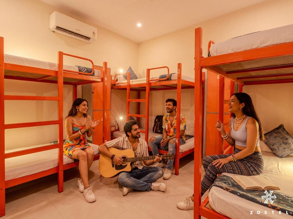 People, Photo of the whole room, bunk bed