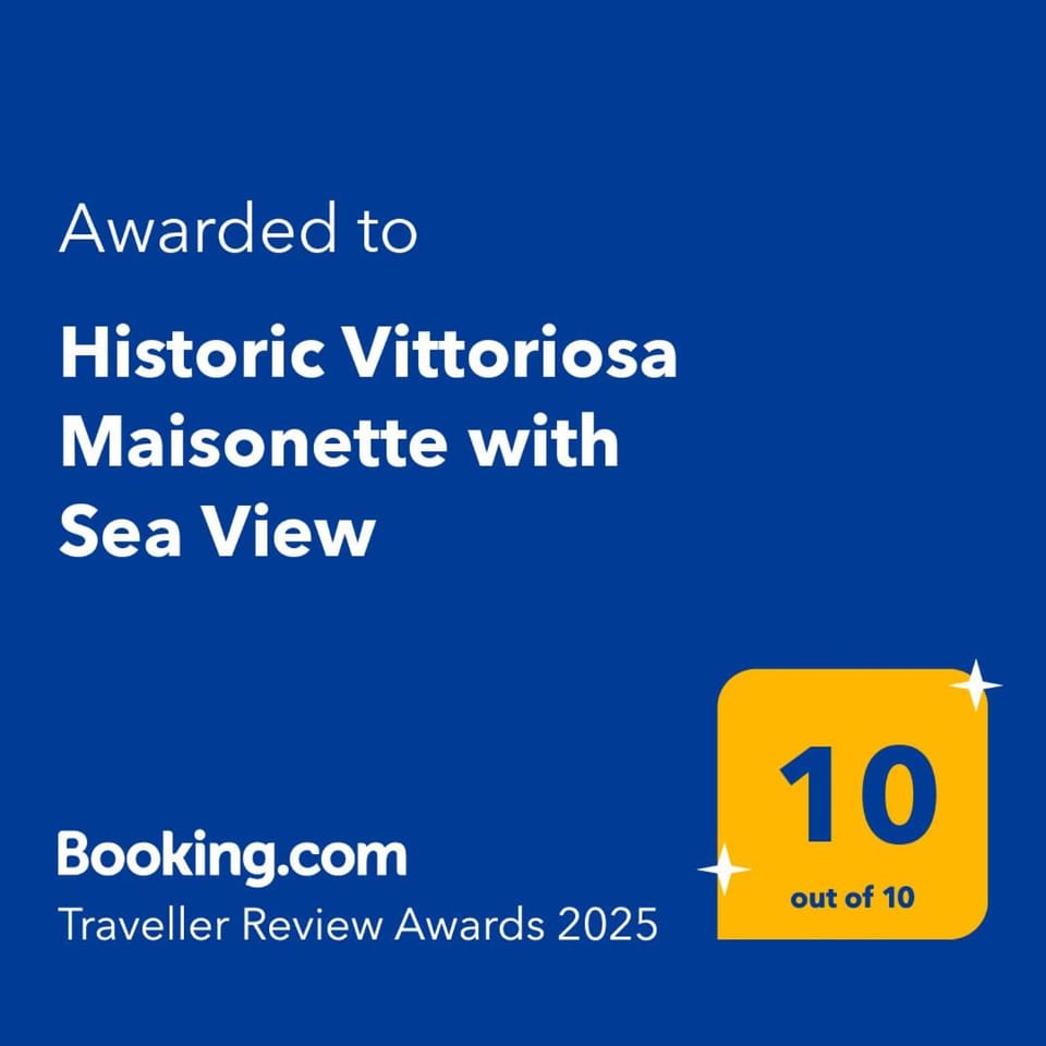 Historic Vittoriosa Maisonette with Sea View Apartment in Malta