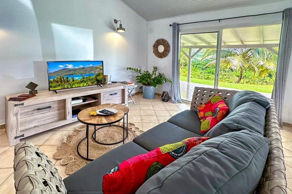 TV and multimedia, Living room, Seating area, Garden view