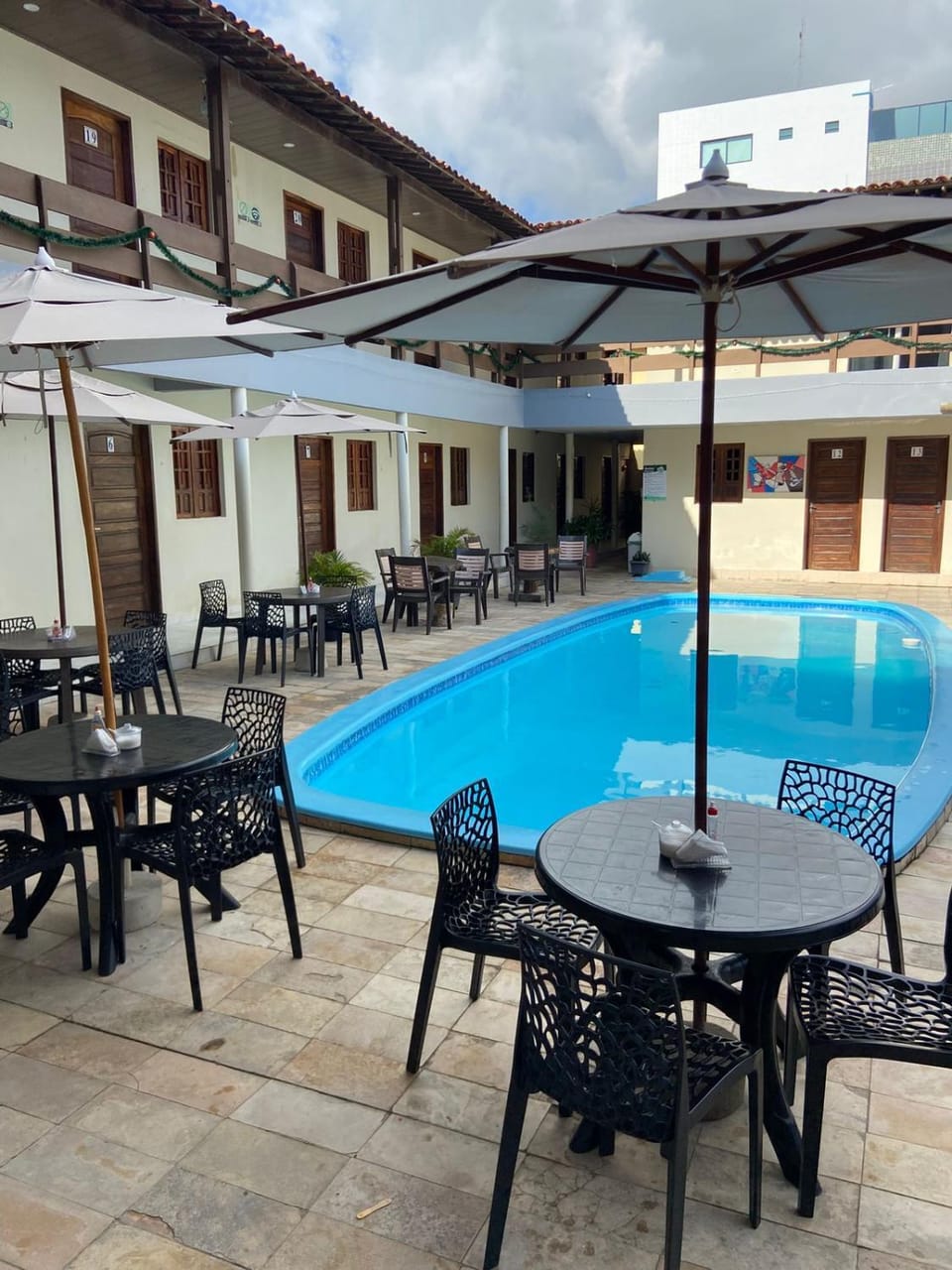 Property building, Day, Pool view, Swimming pool