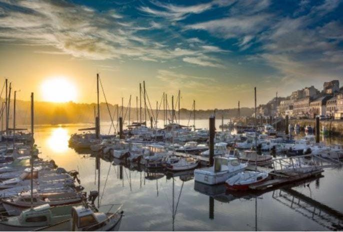 River view, Sea view, Sunrise