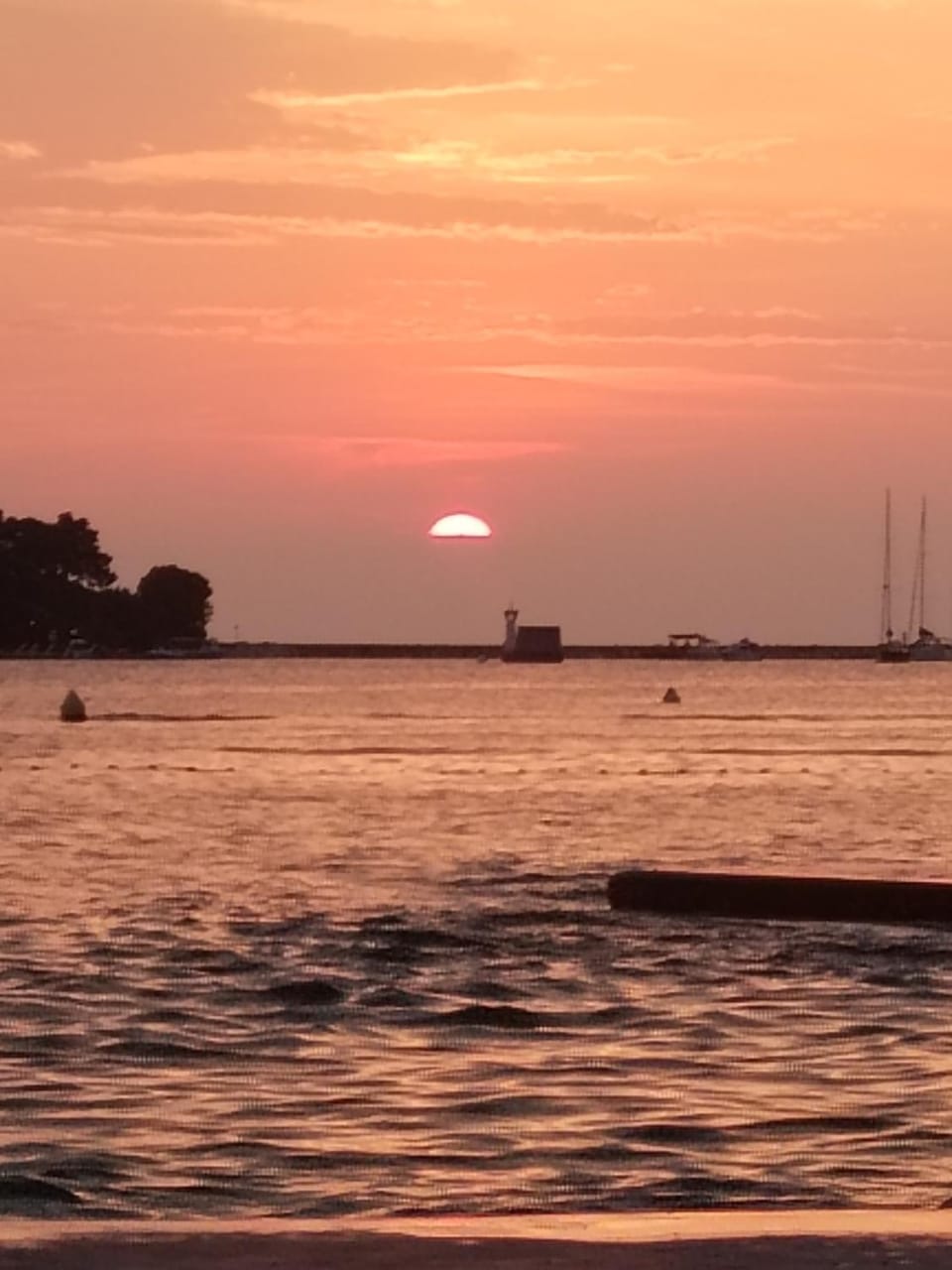 Sea view, Sunset