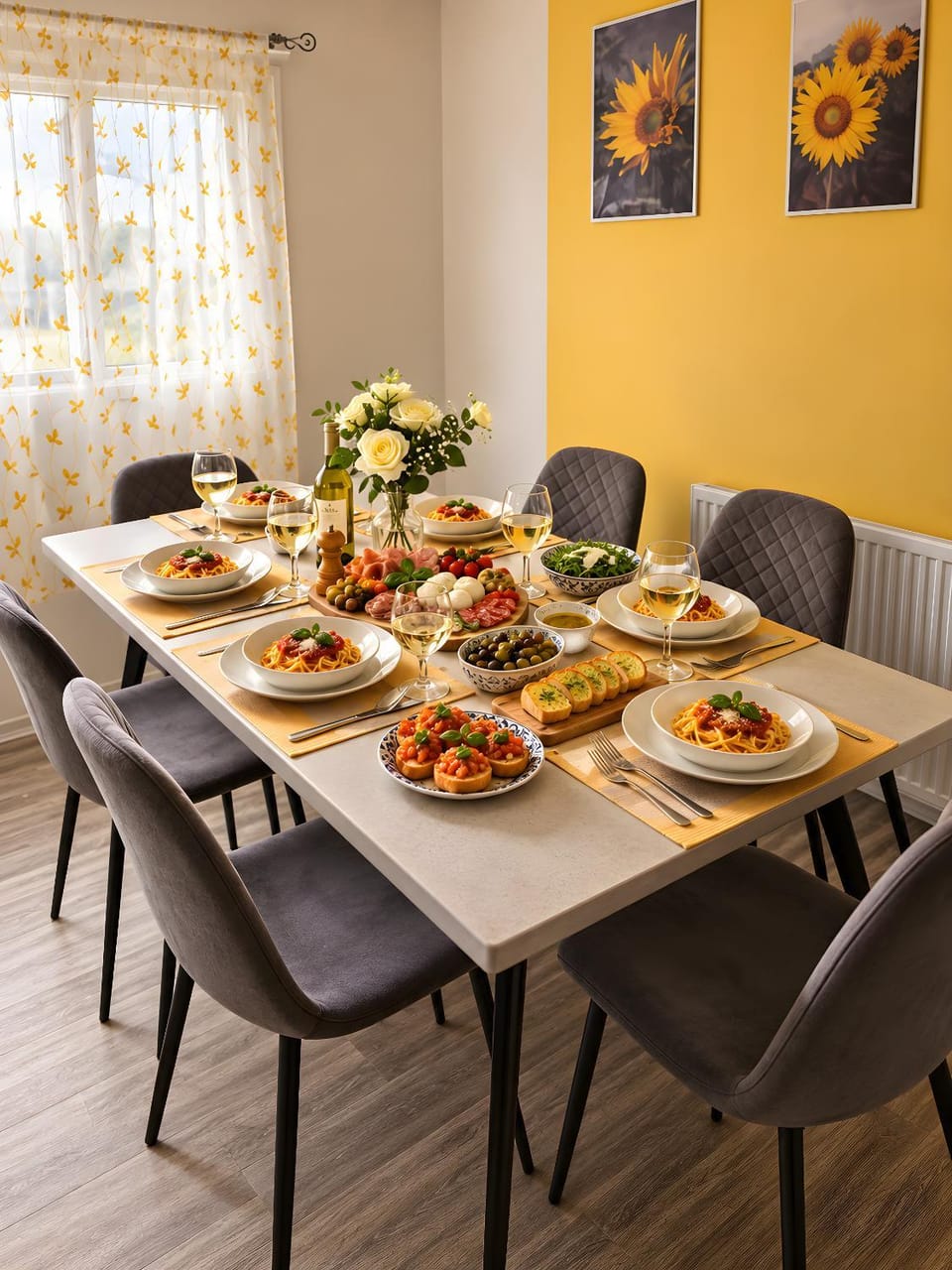 Dining area, Dinner, Dinner