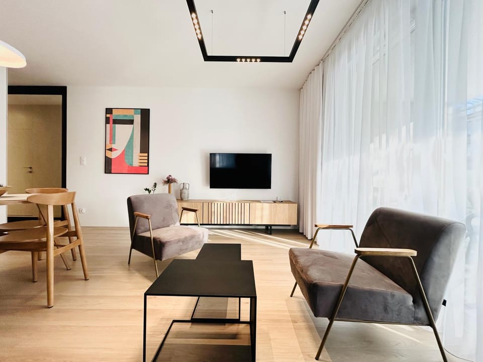 Living room, air conditioner