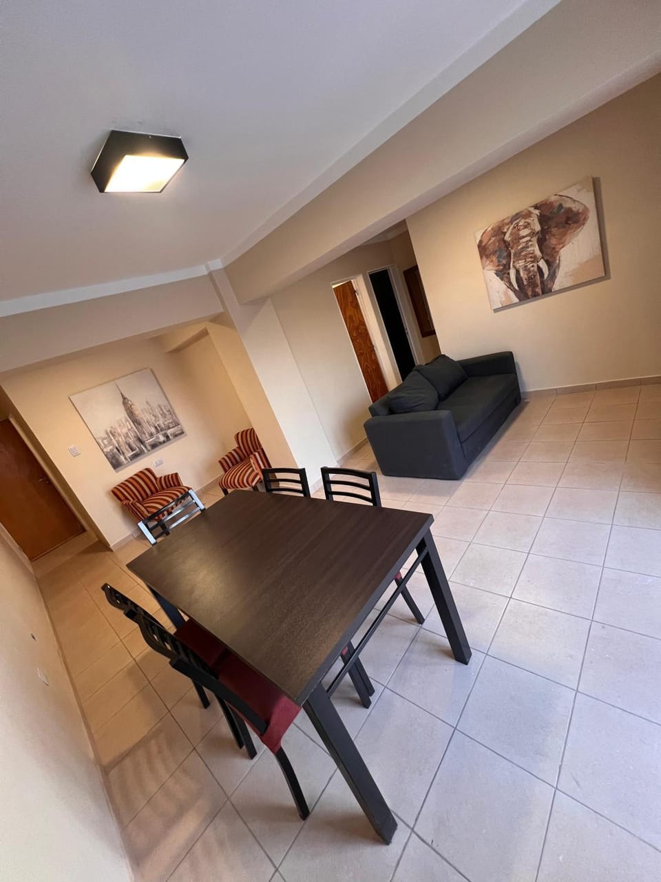 Living room, Dining area