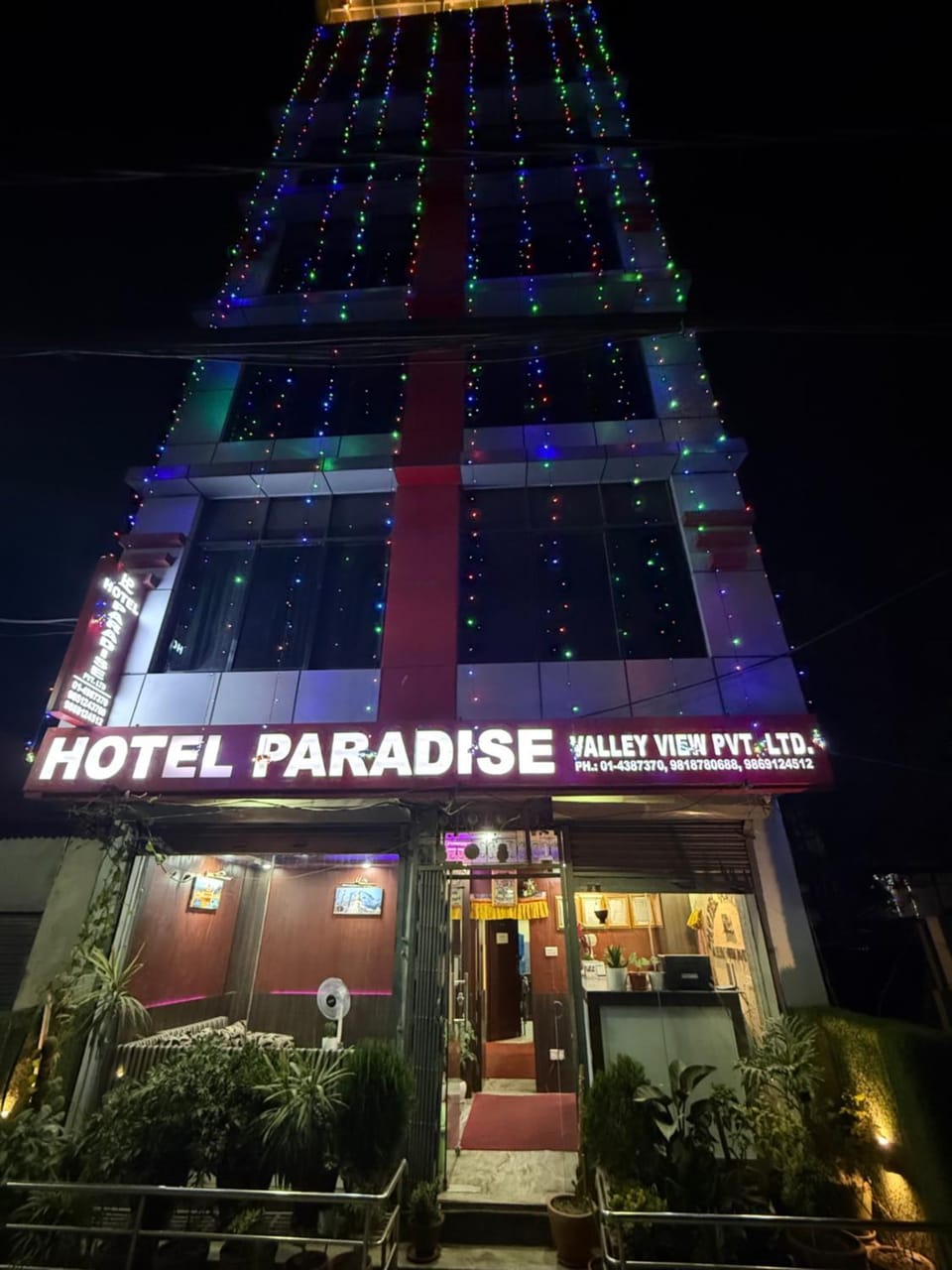 Property building, Night