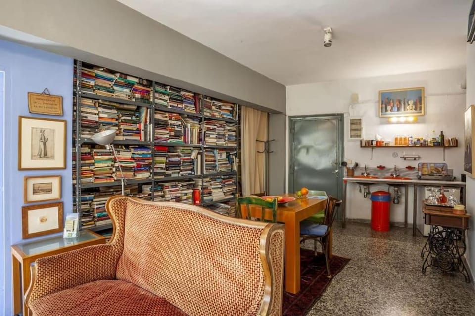 Greek Retro Decor & WesAnderson's Movies Design Apartment in Thessaloniki
