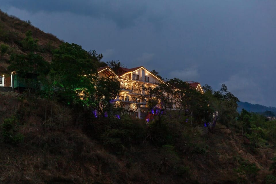 Night, People, Natural landscape, Mountain view, group of guests