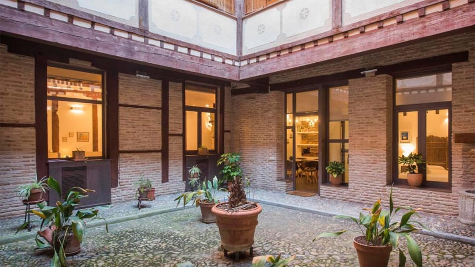 Property building, Patio, Garden view