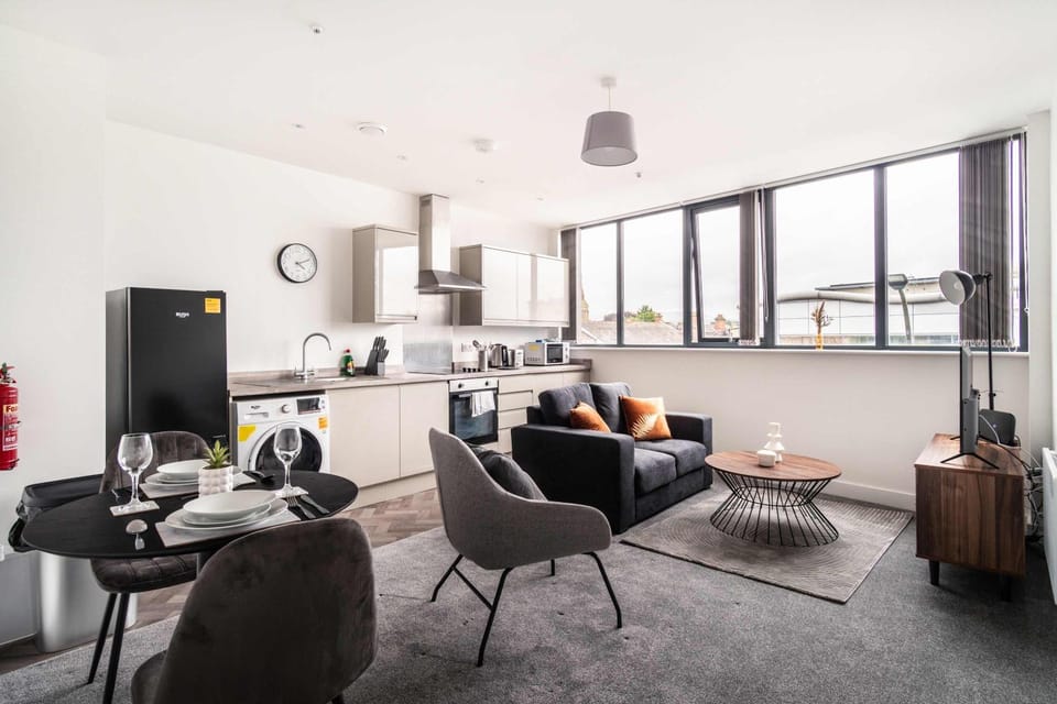 Smart 1 Bed Apartment in Central Wrexham Apartment in Wrexham