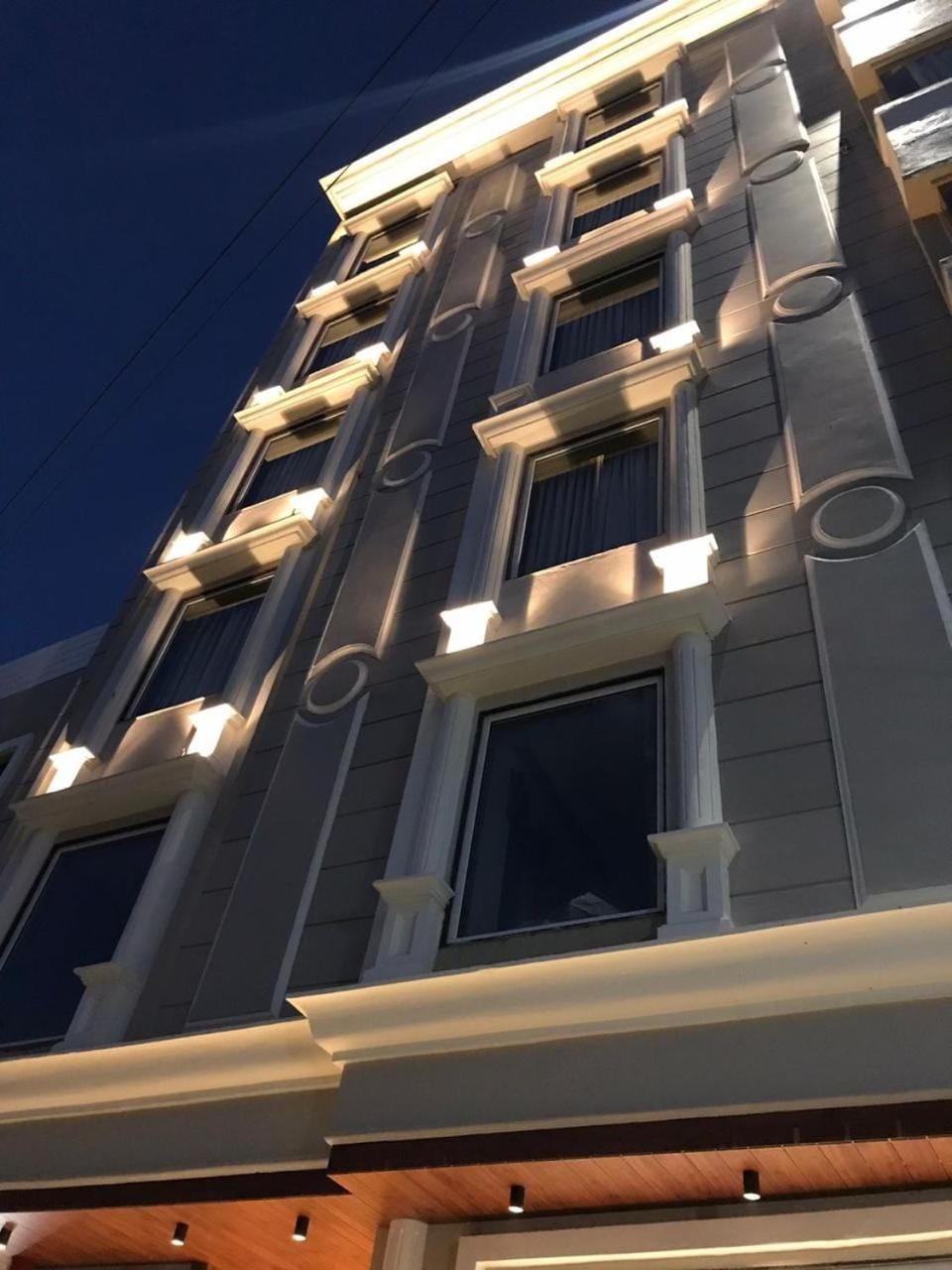 Property building, Night