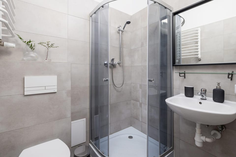 Shower, Toilet, Bathroom, towels