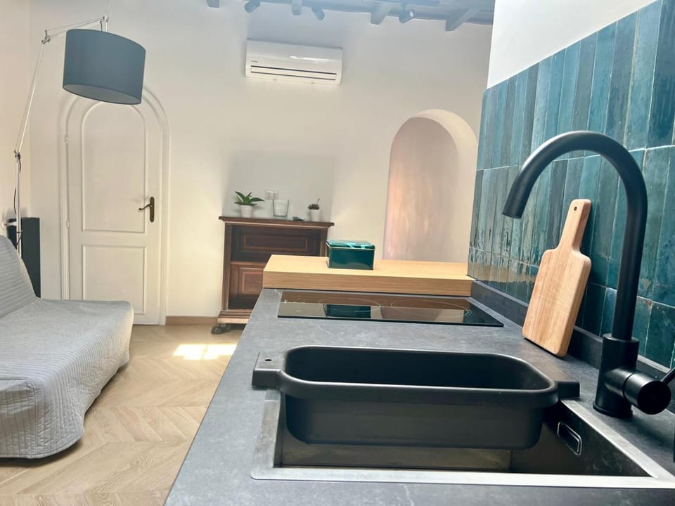 Living room, air conditioner