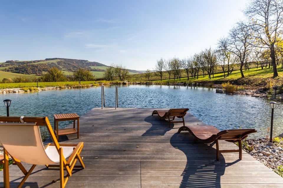 Natural landscape, Lake view, Mountain view, Swimming pool, Swimming pool, sunbed