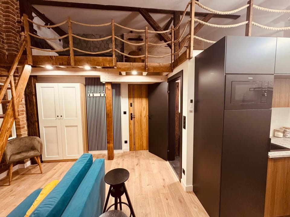 Kitchen or kitchenette, Living room, Photo of the whole room, Seating area