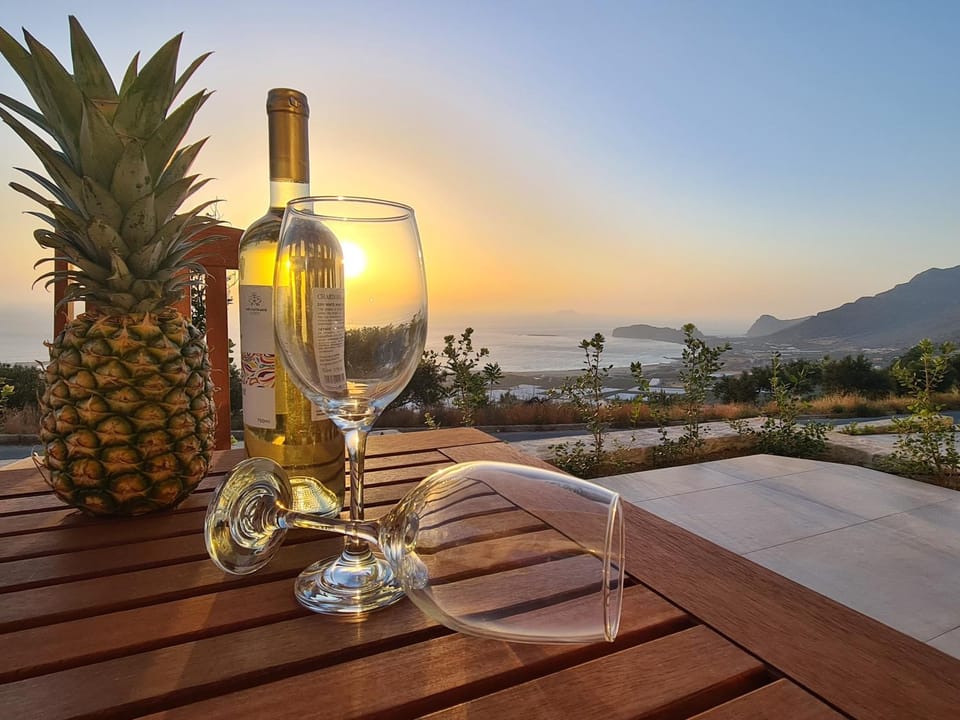 Decorative detail, Sea view, Sunset