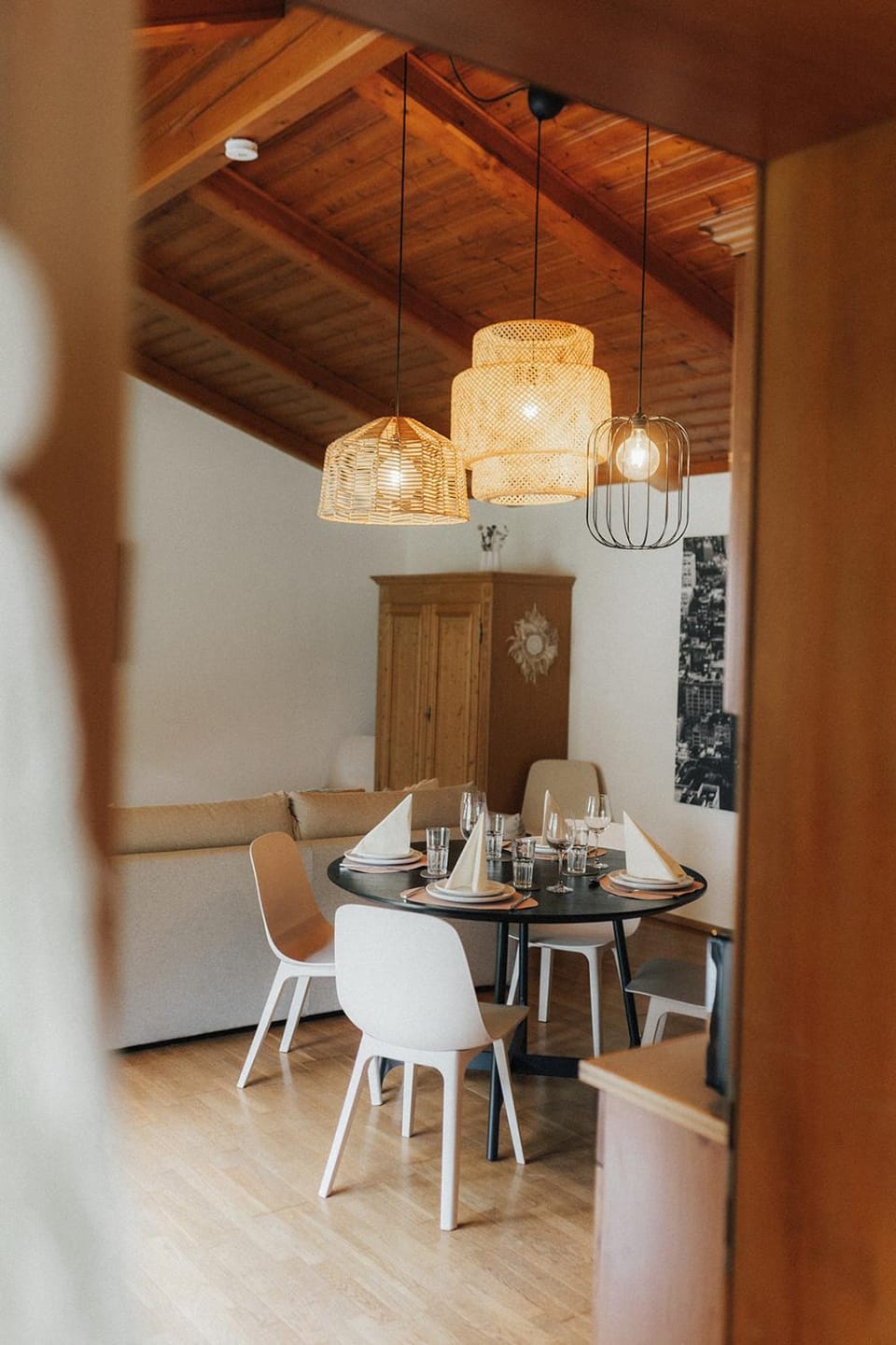 Living room, Dining area, kitchen