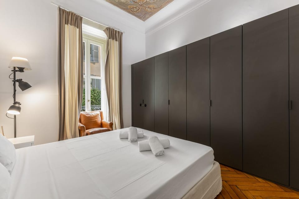 Bed, Photo of the whole room, Bedroom, wardrobe